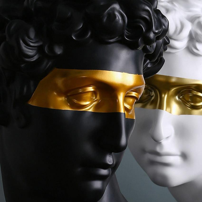Original Medici Eyes Of David Statue - Nordic Side - 