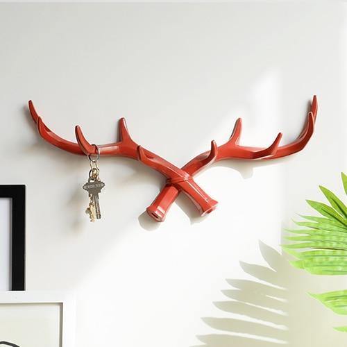 Deer Antlers Wall Hanger - Nordic Side - antlers, deer