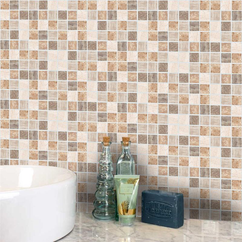 Mosaic Style Self Adhesive Wall Decor - Nordic Side - 06-23