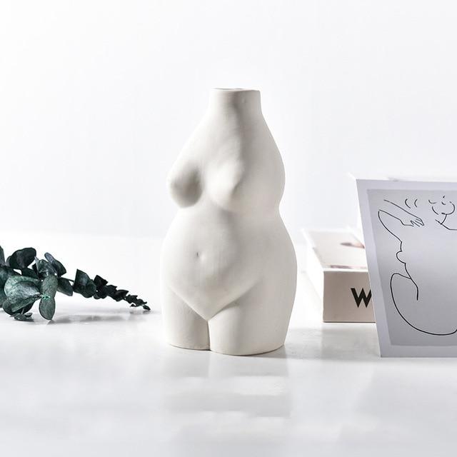 Body Sculpture Vase