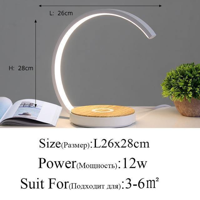 Cresent's Force - Nordic Side - tablelamp