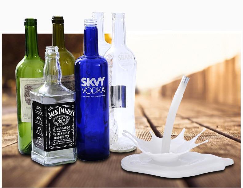 3D Bottle Pouring Splash Light - Nordic Side - 