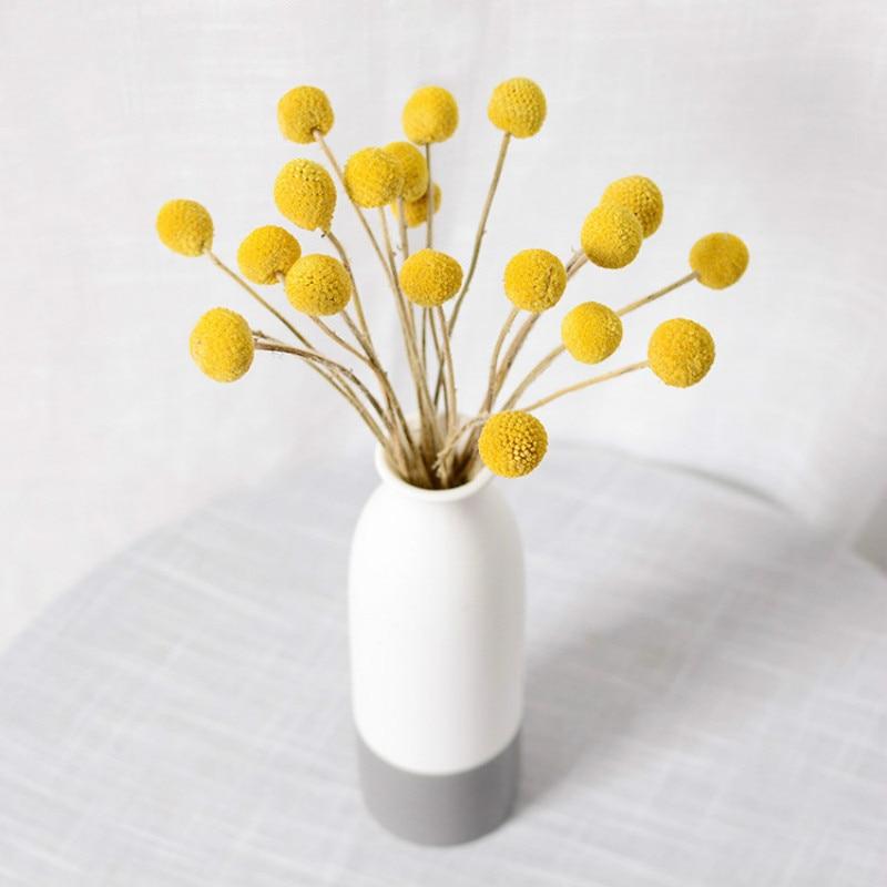Decorative Yellow Billy Ball Bouquet Flower