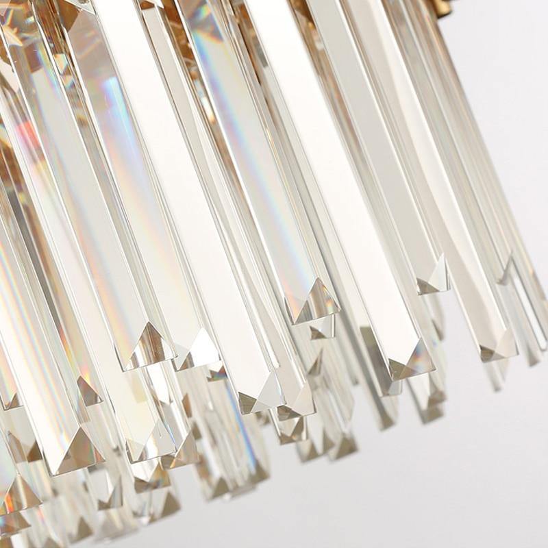 Golden Crystal Goblet - Nordic Side - chandelier, crystal, gold, pendant