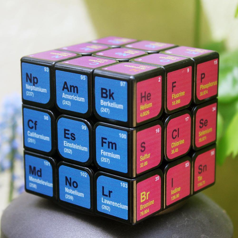 Periodic Table Rubik's Cube - Nordic Side - rubik's cube