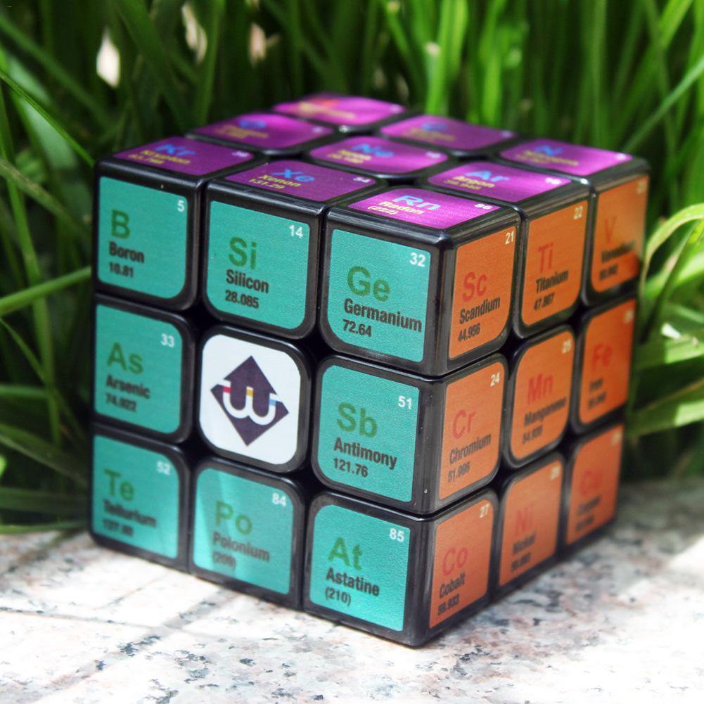 Periodic Table Rubik's Cube - Nordic Side - rubik's cube