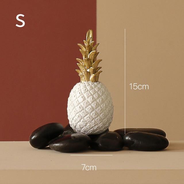 Decorative Pineapple Figurine - Nordic Side - pineapple
