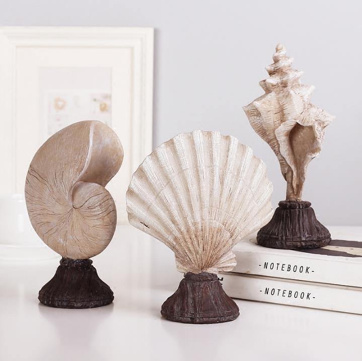 Decorative Marine Figurines - Nordic Side - marine, shell
