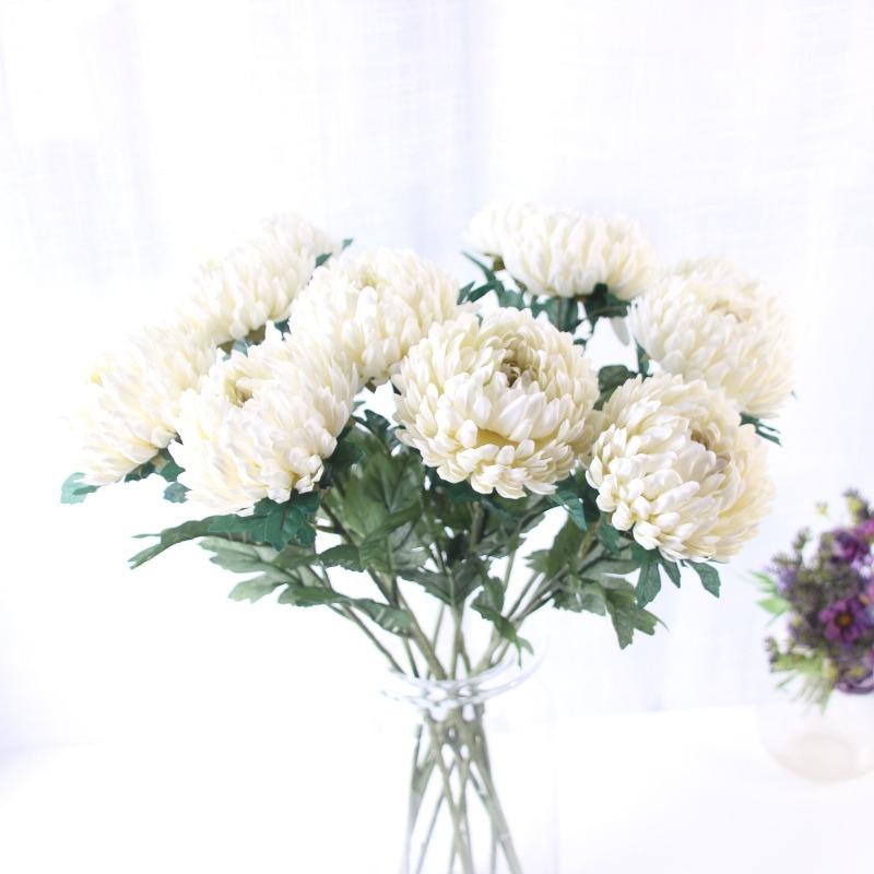 Artificial Chrysanthemum Bouquet (10pcs)
