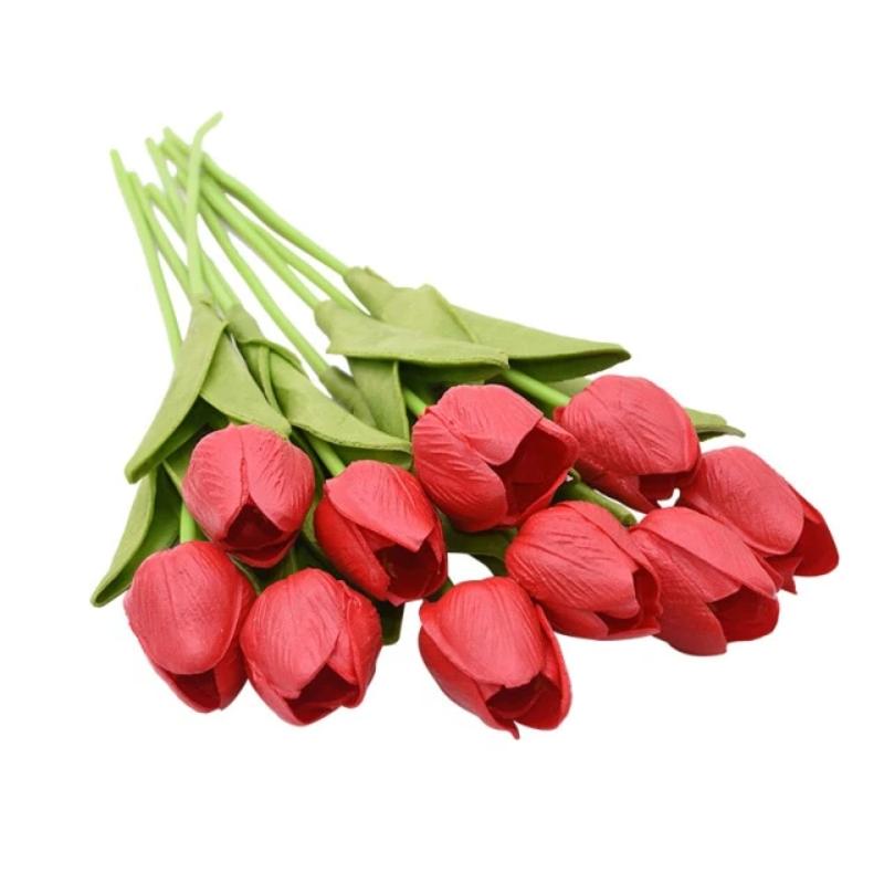 Artificial Tulip Bouquet (10pcs)