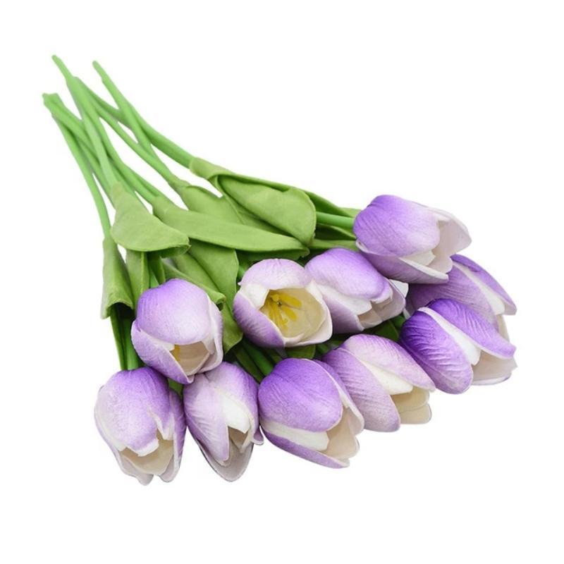 Artificial Tulip Bouquet (10pcs)