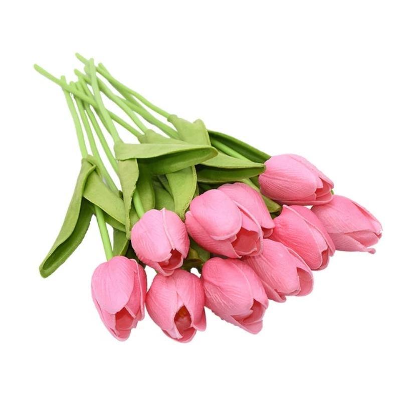 Artificial Tulip Bouquet (10pcs)