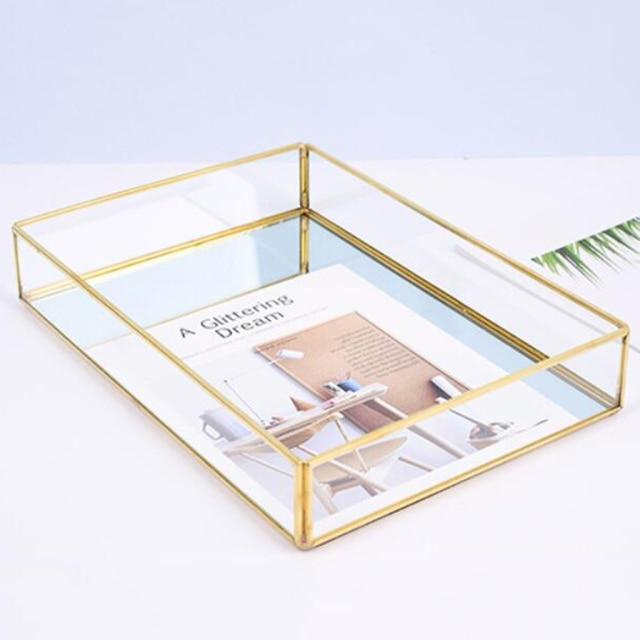 Nordic Jewelry Box Glass Jewelry Tray