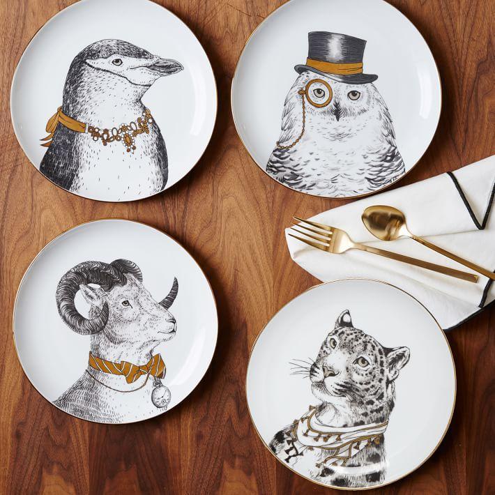 High-grade animal series ceramic tableware - Nordic Side - 