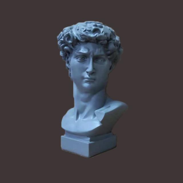 Greek/Roman David Creative Portrait Vase