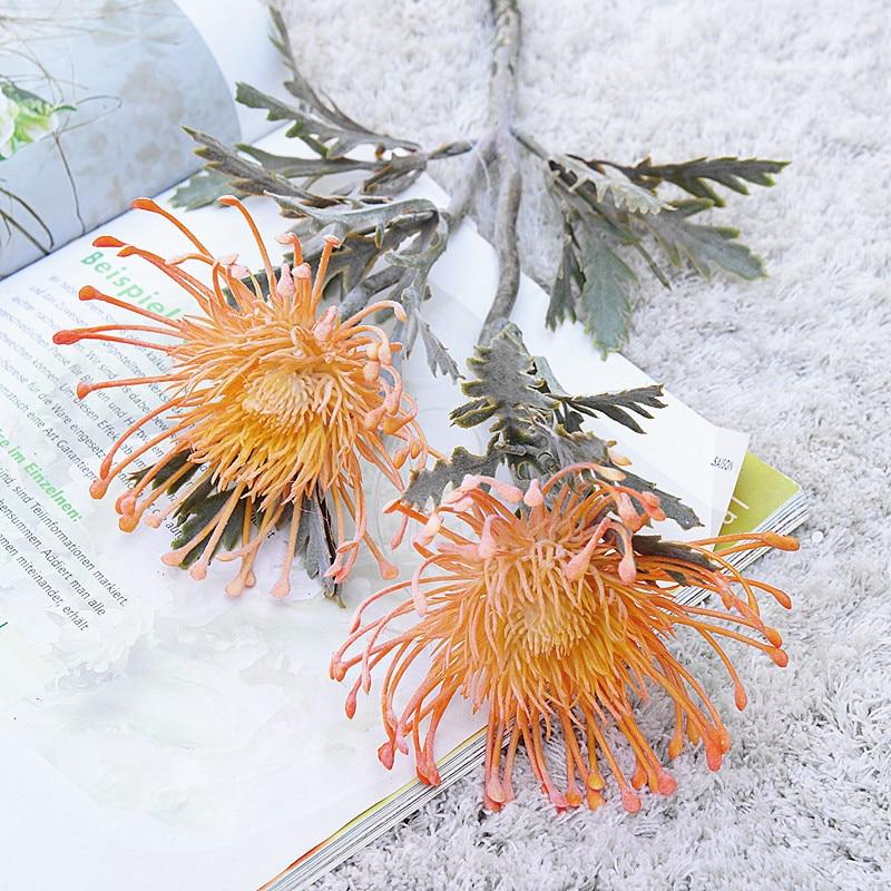 Artificial Pincushion Bouquet (5pcs)