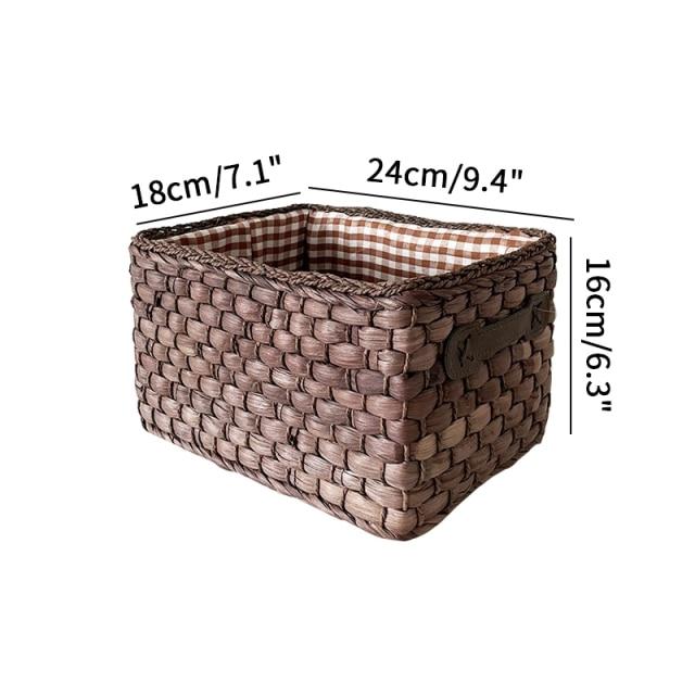 Woven Storage Baskets Box Container