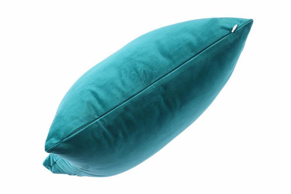 Green Tones of Velvet Cushion Cover Pillow Case - Nordic Side - 