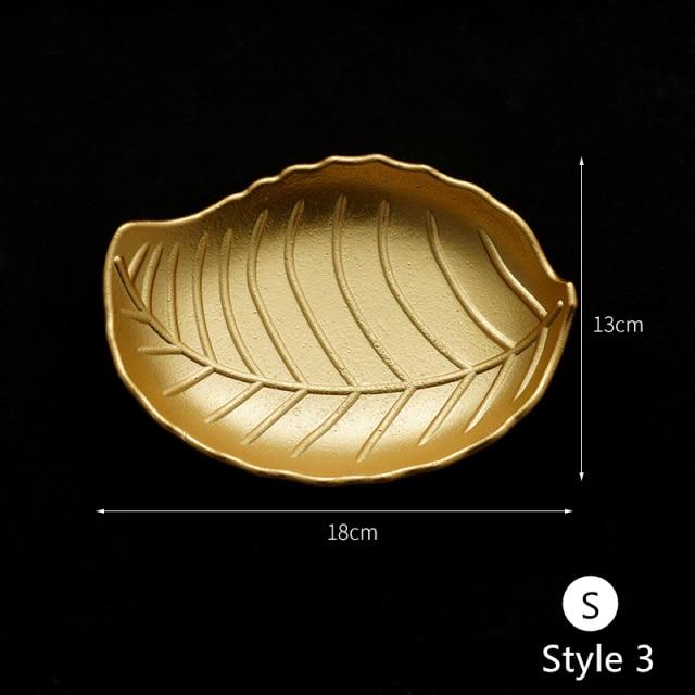 Nordic Wooden Pineapple Leaf Shape Tray