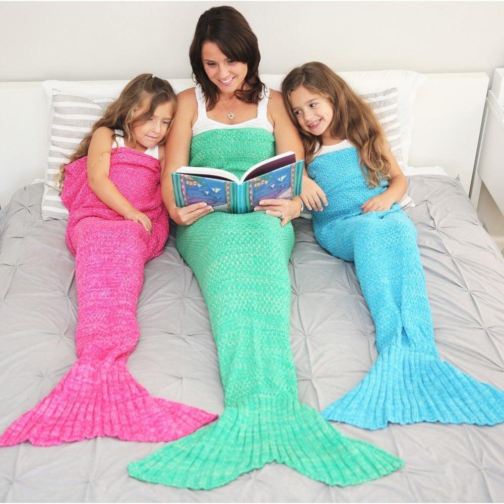 SnuggleTail™ Mermaid Blanket - Nordic Side - 
