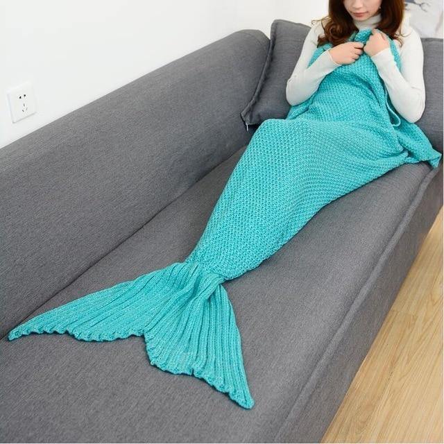 SnuggleTail™ Mermaid Blanket - Nordic Side - 