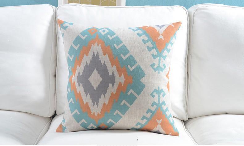 Bright Pattern Cushions - Nordic Side - 