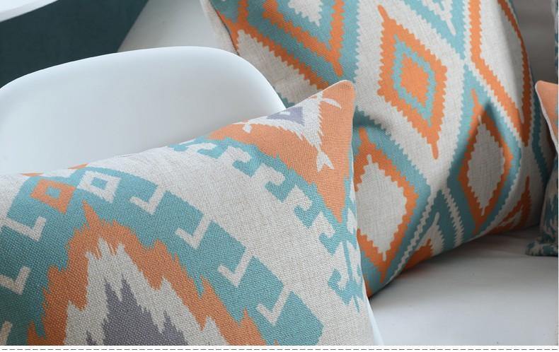 Bright Pattern Cushions - Nordic Side - 