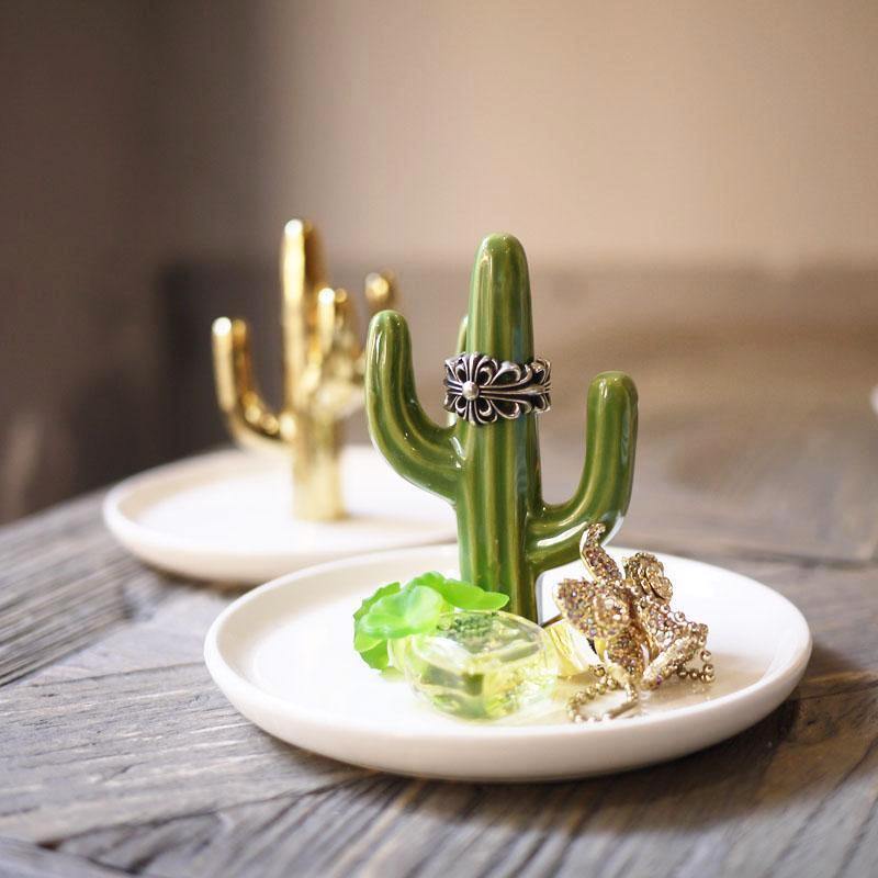 Adorable Cactus Jewellery Tray - Nordic Side - 