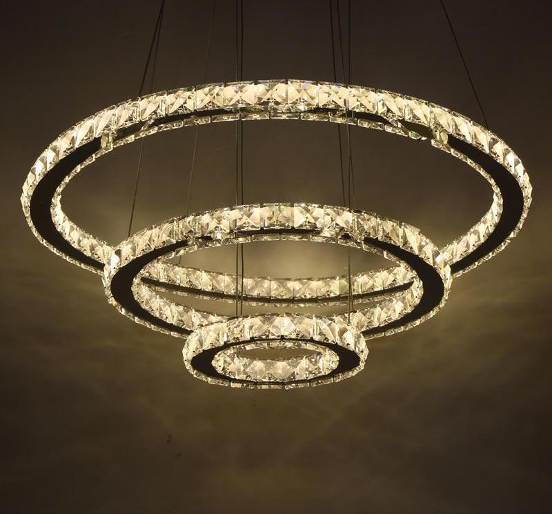 Circular Crystal LED Chandelier - Nordic Side - 09-28, best-selling-lights, chandelier, feed-cl0-over-80-dollars, hanging-lamp, lamp, LED-lamp, light, lighting, lighting-tag, modern, modern-l