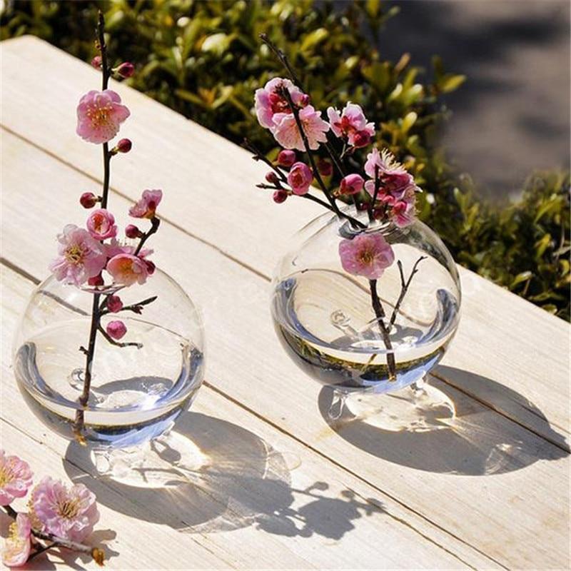 Clear Glass Ball Vase - Nordic Side - 