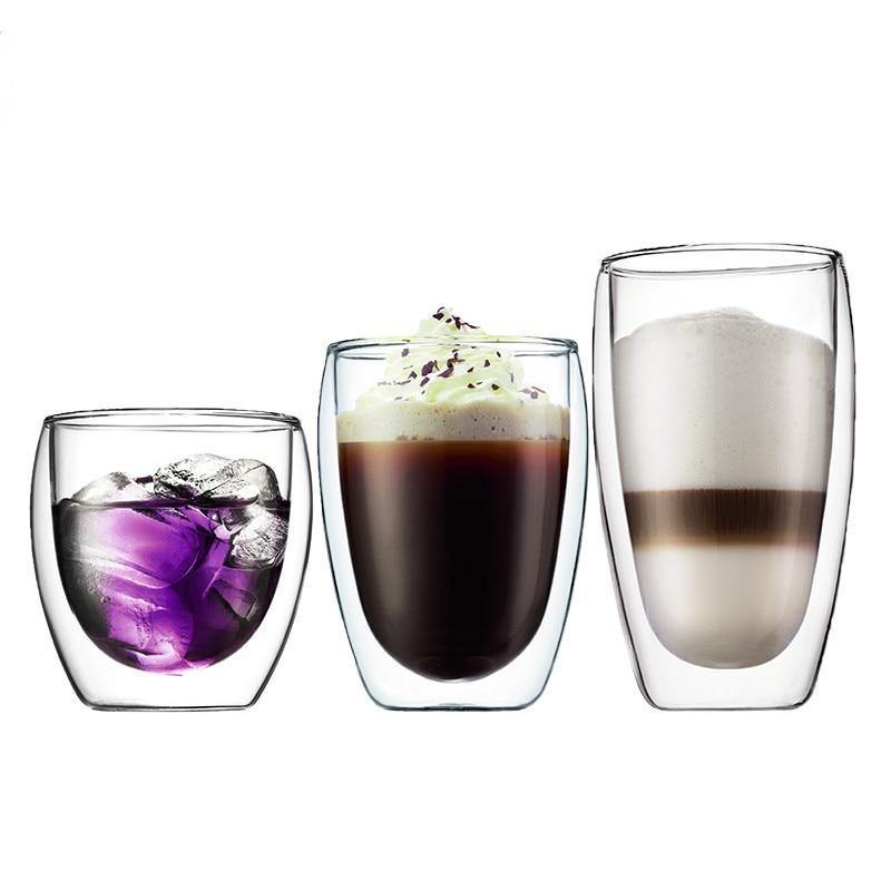 Double Glass Cup - Nordic Side - 