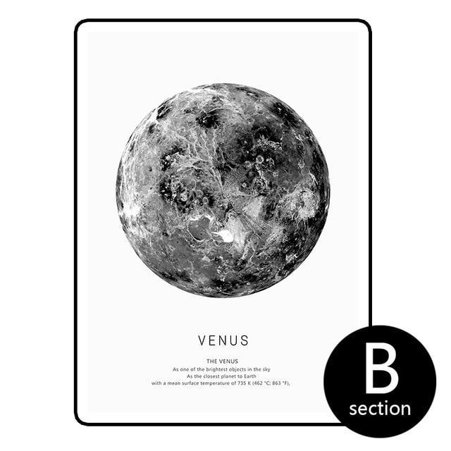 Moon, Earth & Venus - Nordic Side - 