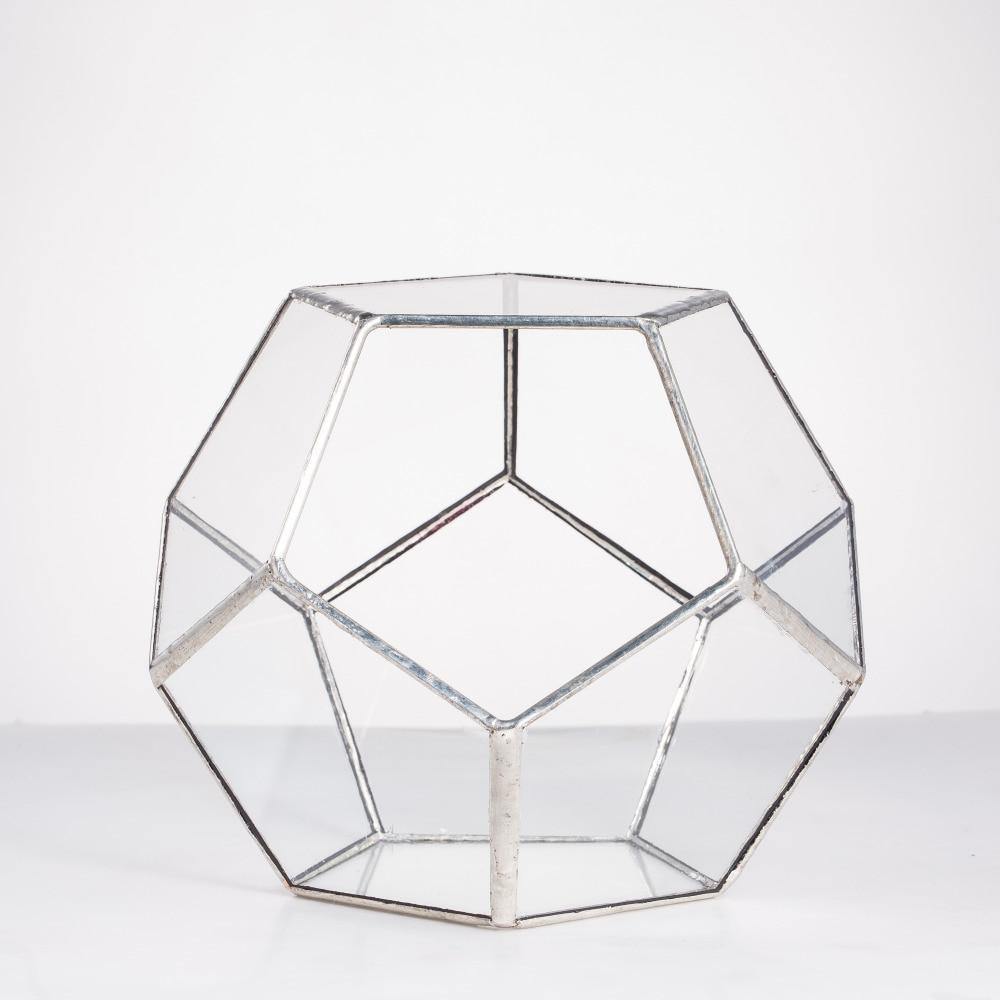 Pentagonal Handmade Terrarium - Nordic Side - 