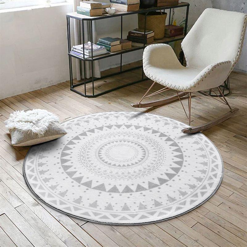 Modern Nordic Round Rug - Nordic Side - 12-10, feed-cl0-over-80-dollars