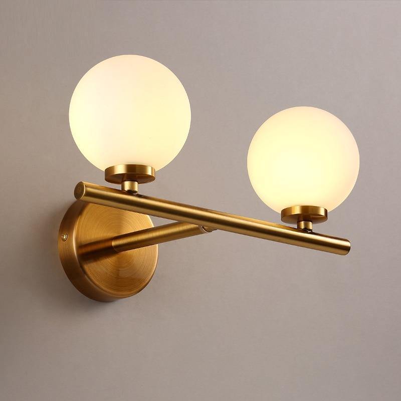 Golden Arm Wall Lamp - Nordic Side - 