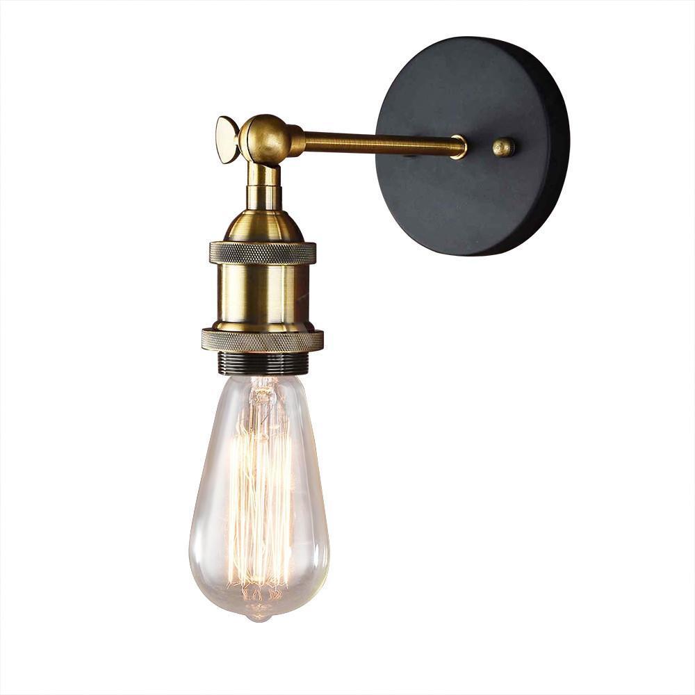 Modern Country Style Brass Wall Lamp - Nordic Side - 10-02, best-selling-lights, industrial, lamp, light, lighting, lighting-tag, modern, modern-lighting, modern-nordic, nordic, sconce, vinta