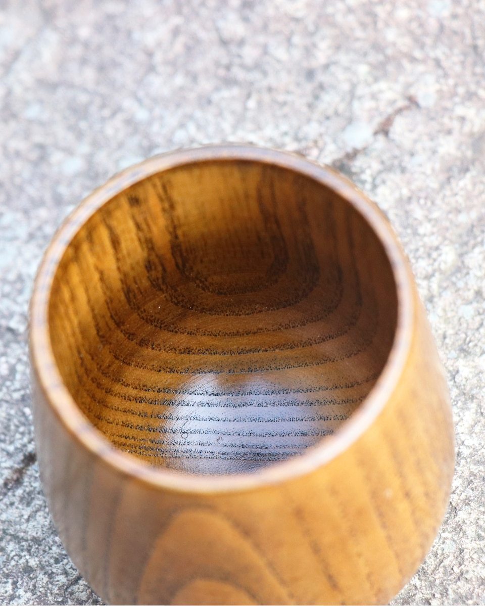 Wooden Tea Cup - Nordic Side - 