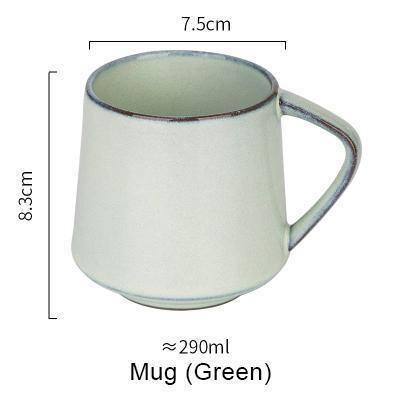 Retro Kiln Glazed Mug - Nordic Side - 