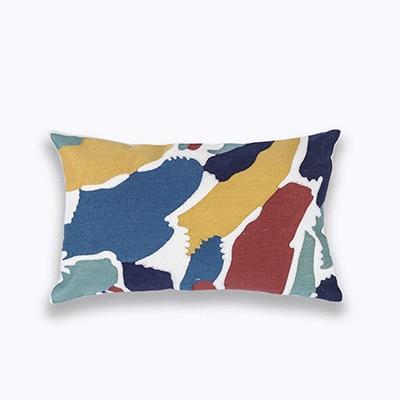 Geometry Embroidered Cushion - Nordic Side - 