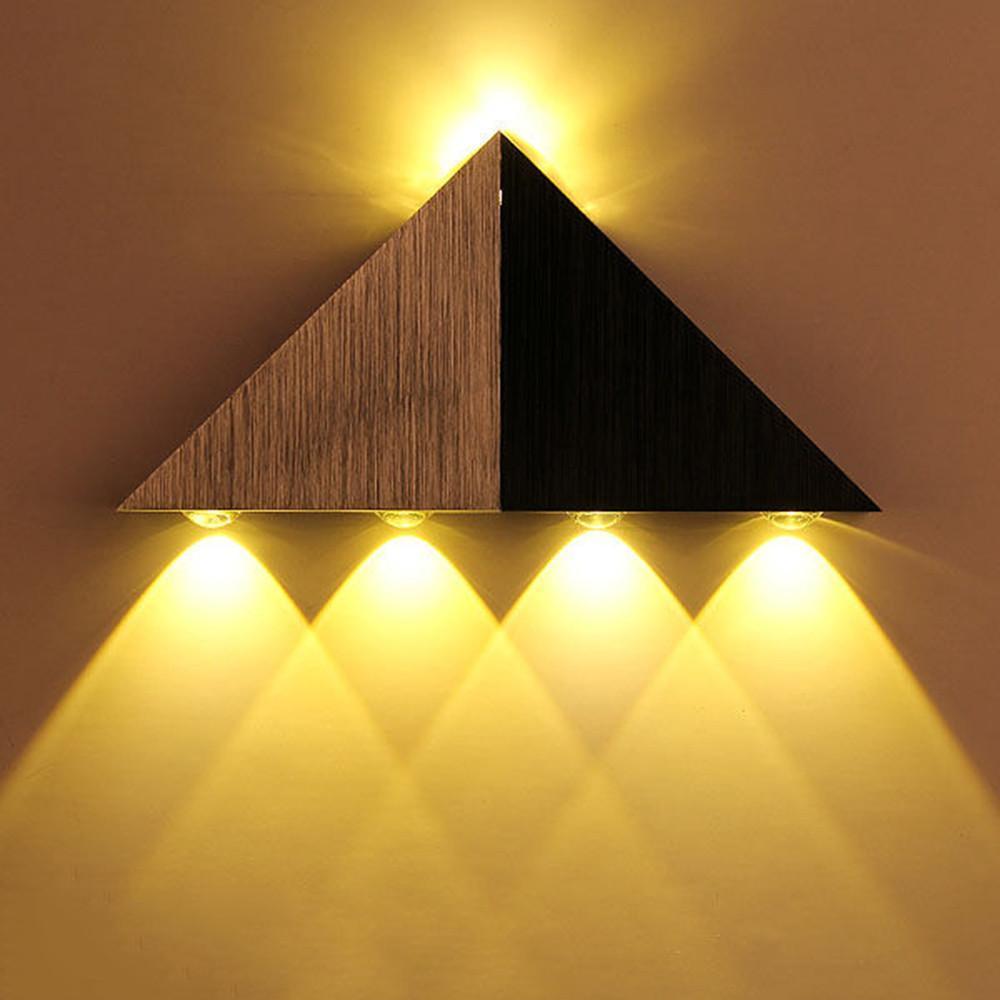 Modern LED Triangle Wall Lamp - Nordic Side - 09-28, best-selling-lights, lamp, LED-lamp, light, lighting, lighting-tag, modern, modern-lighting, modern-nordic, nordic, sconce, wall-lamp