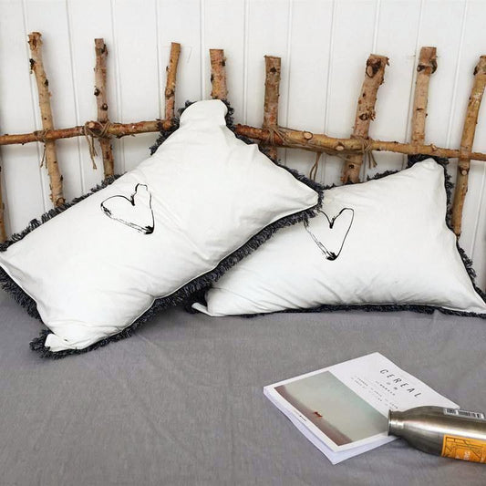 Hearty Tassels Pillow Cases (2 Pieces Set) - Nordic Side - 