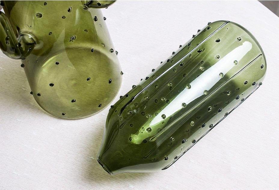 Cactus Glass Vase - Nordic Side - 