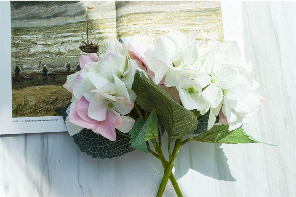 Artificial Hydrangea Flowers - Nordic Side - 
