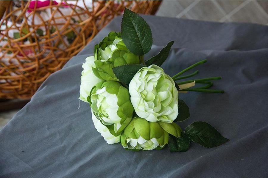 Artificial Peony Bouquet - Nordic Side - 