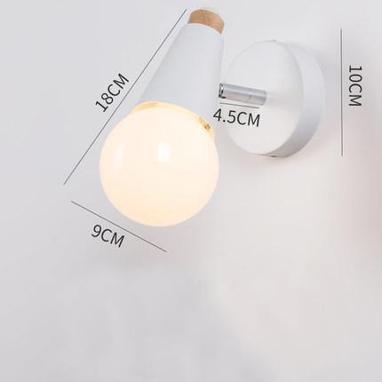 Scone Black & White Wall Lamp - Nordic Side - 