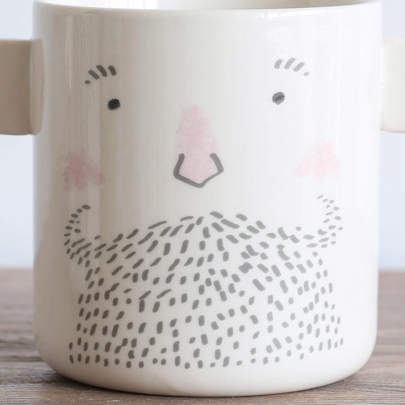 Gift Milk Mug for Couple - Nordic Side - 
