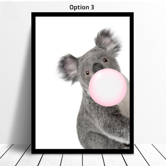 Animal With Pink Bubble - Nordic Side - 