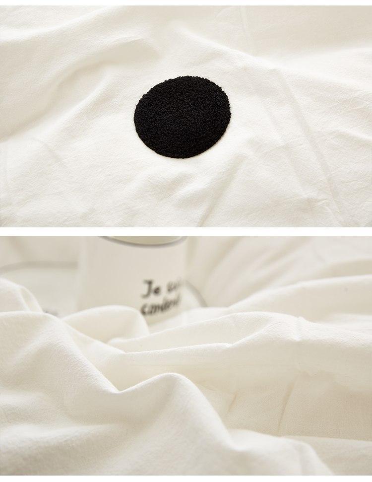 Smile Dot Pillow Case - Nordic Side - 