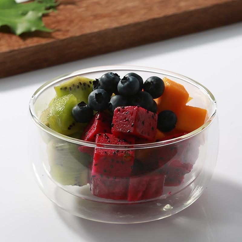 Double Layer Transparent Bowl - Nordic Side - 