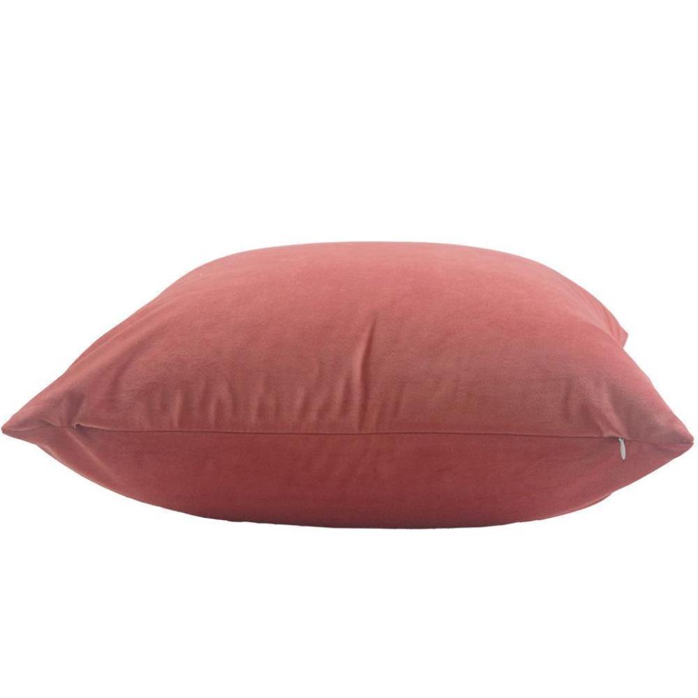 Matte Velvet Rose Pink Cushion Cover - Nordic Side - 